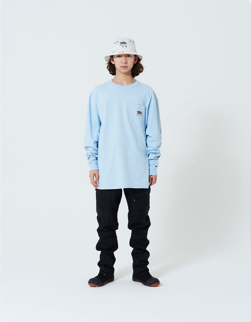 TORAICHI POCKET L/S TEE 1811-617 (BlackEyePatch & TORAICHI Collaboration)
