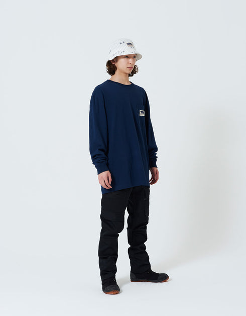 TORAICHI POCKET L/S TEE 1811-617 (BlackEyePatch & TORAICHI Collaboration)