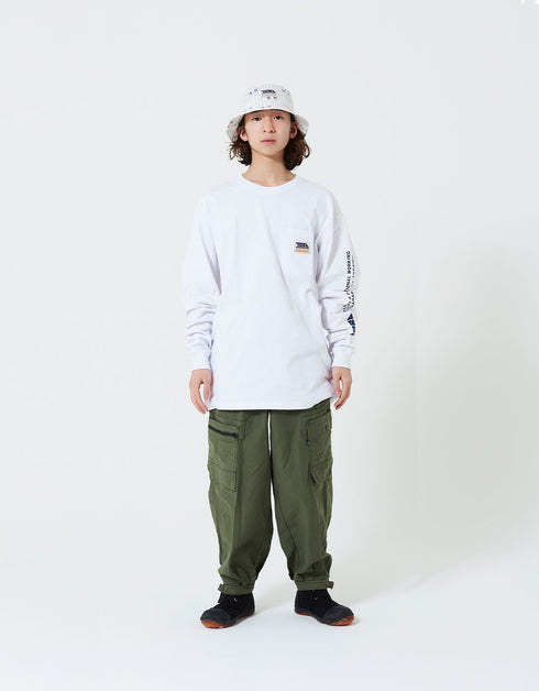TORAICHI POCKET L/S TEE 1811-617 (BlackEyePatch & TORAICHI Collaboration)