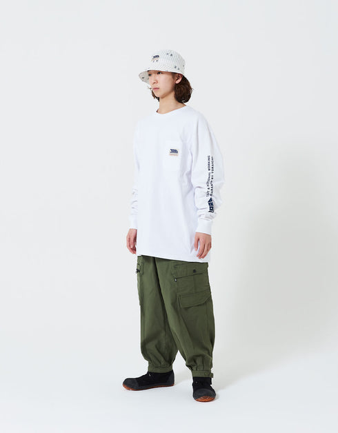 TORAICHI POCKET L/S TEE 1811-617 (BlackEyePatch & TORAICHI Collaboration)