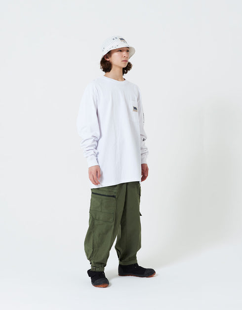 TORAICHI POCKET L/S TEE 1811-617 (BlackEyePatch & TORAICHI Collaboration)