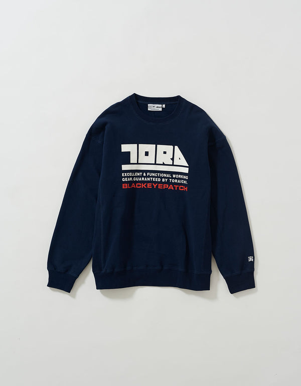 TORAICHI CREWSWEAT 1810-627 (BlackEyePatch & TORAICHI Collaboration)