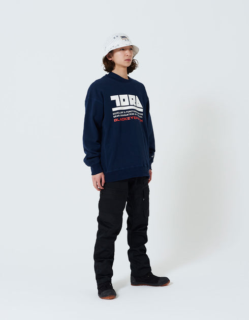 TORAICHI CREWSWEAT 1810-627 (BlackEyePatch & TORAICHI Collaboration)