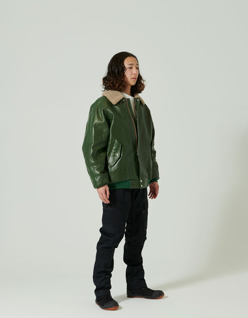 FULL LEATHER DOKA JUMPER 9102-124