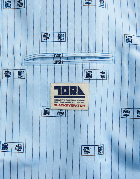 TORAICHI ZIP WORK SHIRT 1809-126 (BlackEyePatch &amp; TORAICHI Collaboration)
