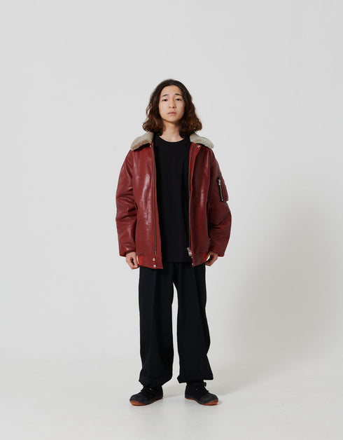FULL LEATHER DOKA JUMPER 9102-124
