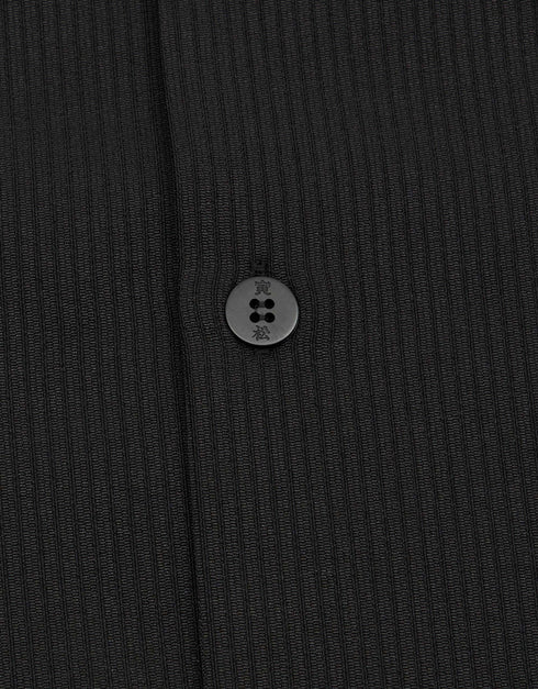 寅松開襟長袖シャツ 7180-125