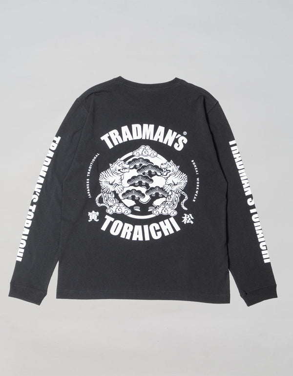 TRADMAN’S TORAICHI crew neck Long T-shirts 1824-617